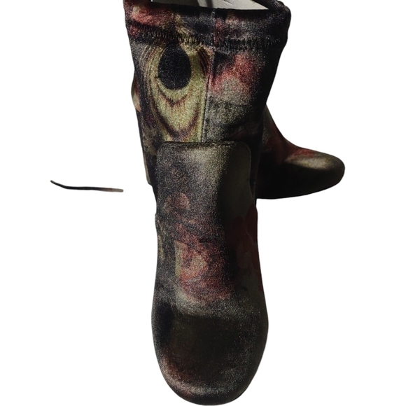 A New Day Maria Block Heel Sock Booties Multicolor 5.5 - Picture 2 of 7